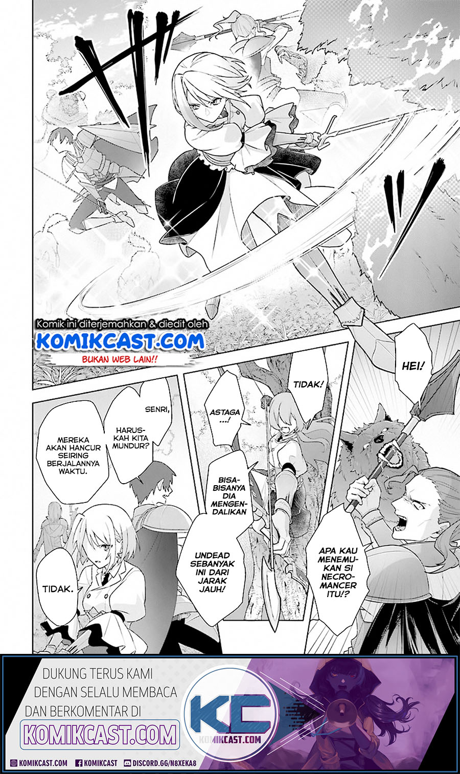 The Undead Lord of the Palace of Darkness Chapter 08 Bahasa Indonesia
